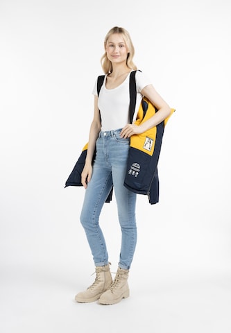 Yuka Winterjas in Blauw