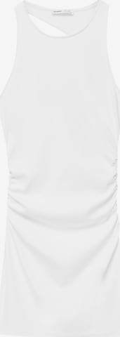 Pull&Bear Summer dress in White: front