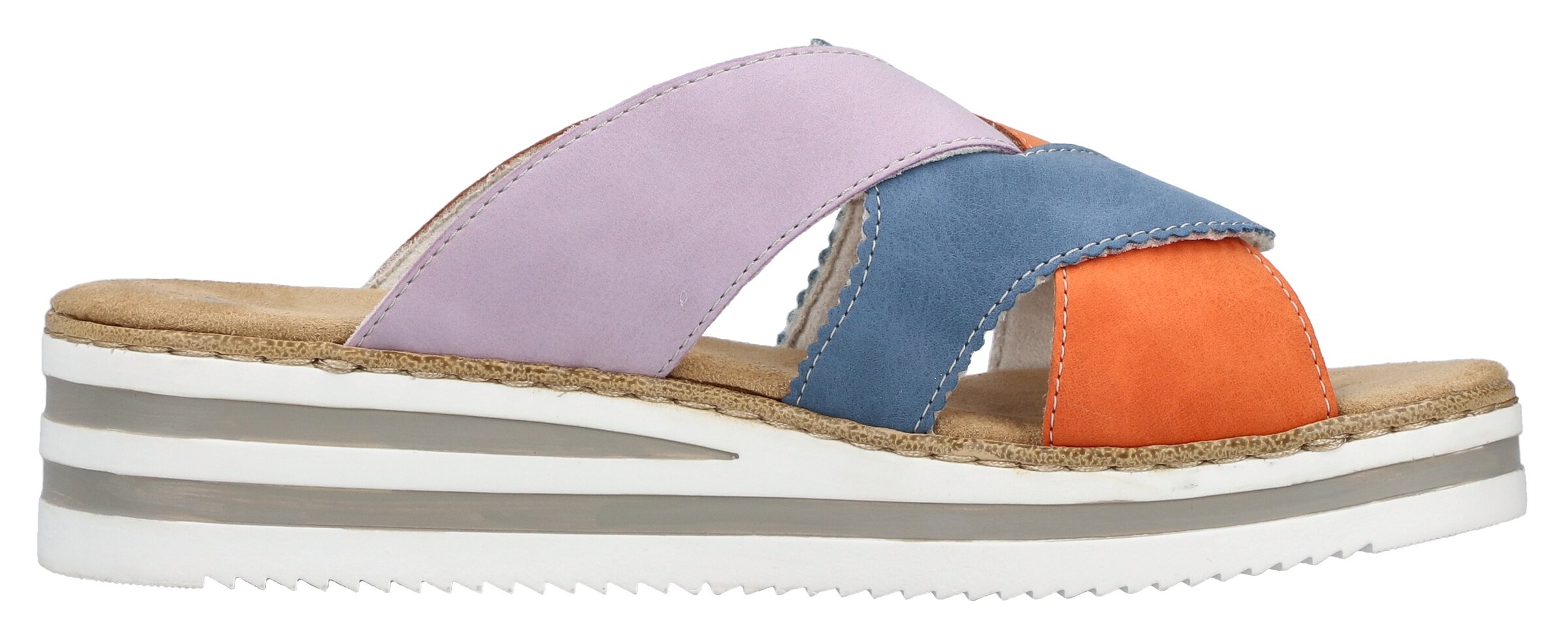 Rieker Mules in Blue