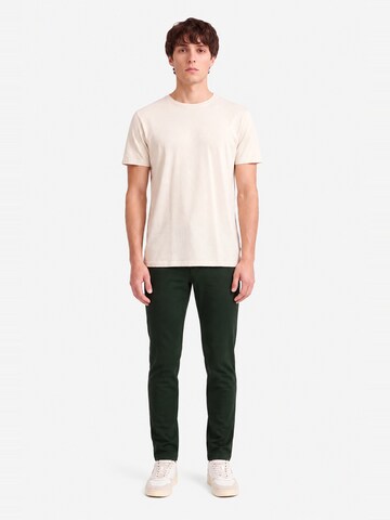 !Solid Slimfit Chino 'SDFrederic' in Groen: voorkant