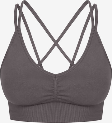 Smilodox Sporttop ' Katrin ' in Grijs: voorkant