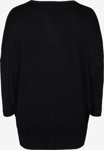 Pull-over 'CARRIE' Zizzi en noir