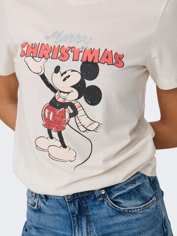Maglietta 'ONLMICKEY' di ONLY in beige