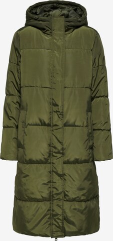 JDY Χειμερινό παλτό σε πράσινο: μπροστά
