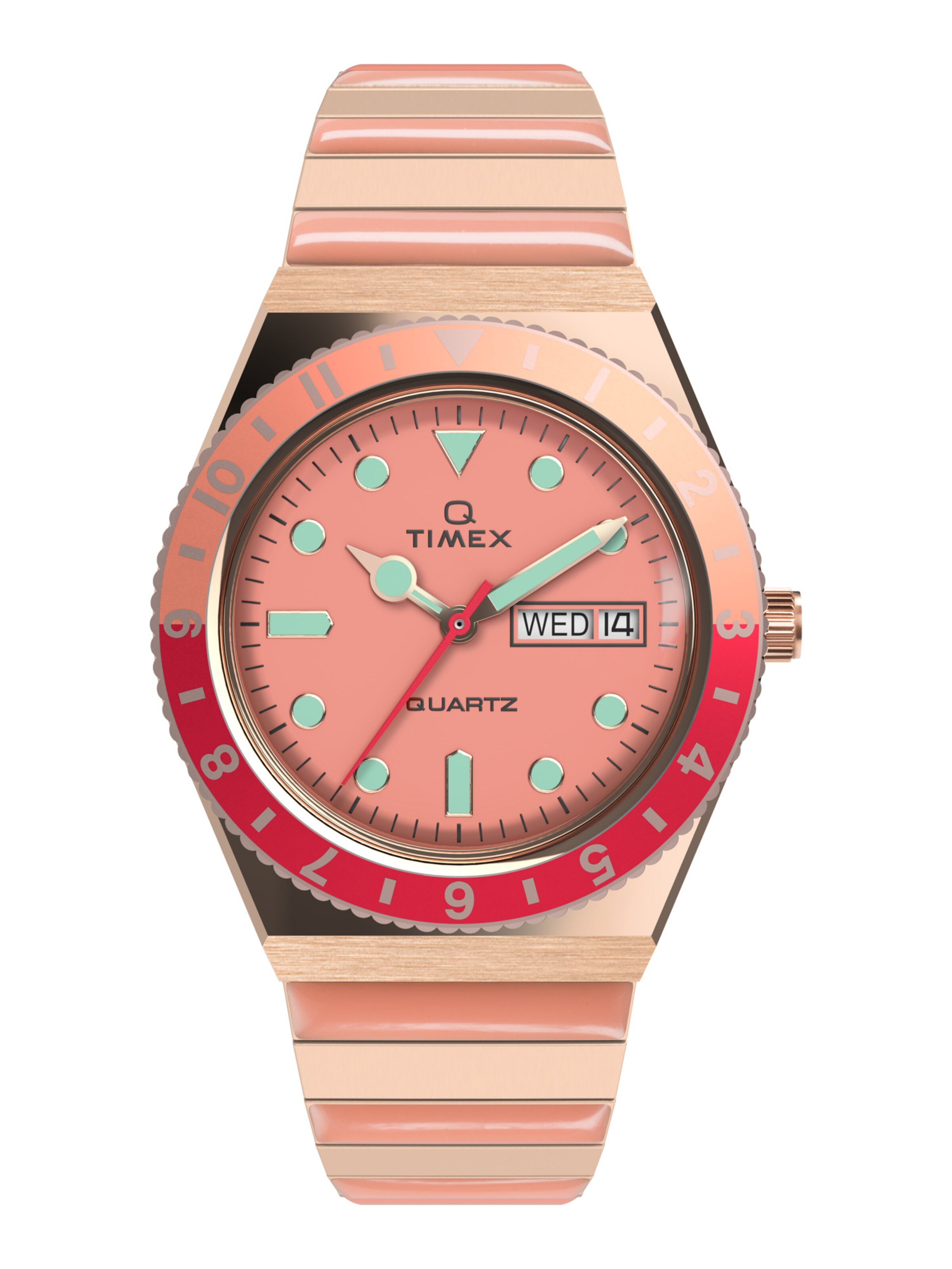 TIMEX Analoog horloge 'DIVER INSPIRED' in Roze: voorkant
