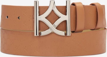 Kazar Belt in Brown: front