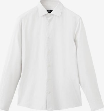 MANGO MAN Button Up Shirt 'Vecchia1' in White: front