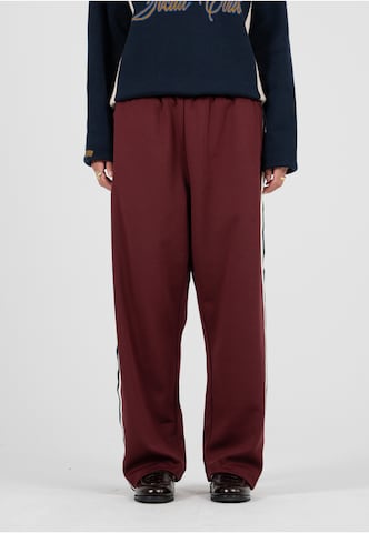 Prohibited - Loosefit Pantalón 'Club' en rojo: frente