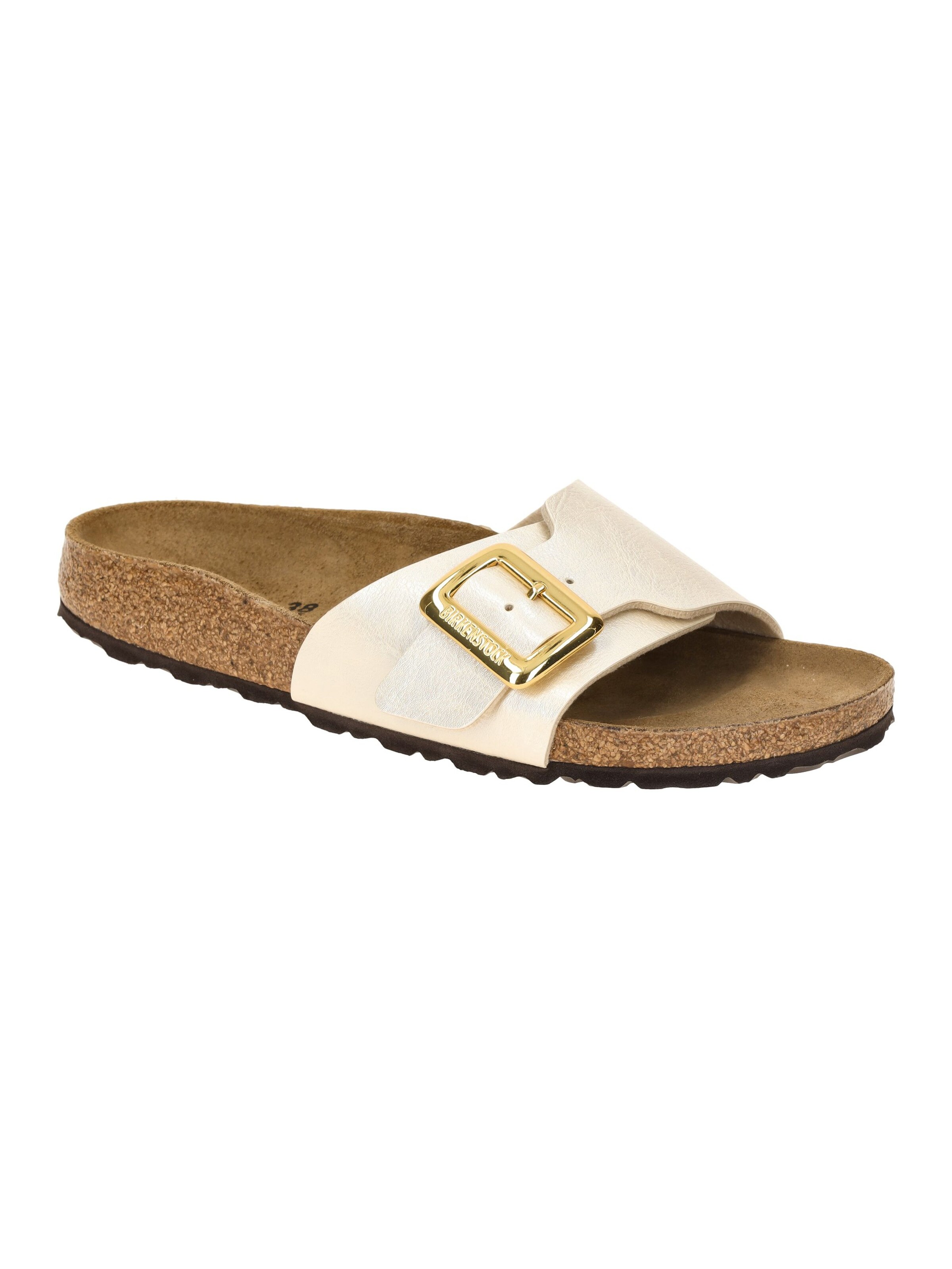 BIRKENSTOCK Pantolette 'Catalina' in Beige: Vorderseite