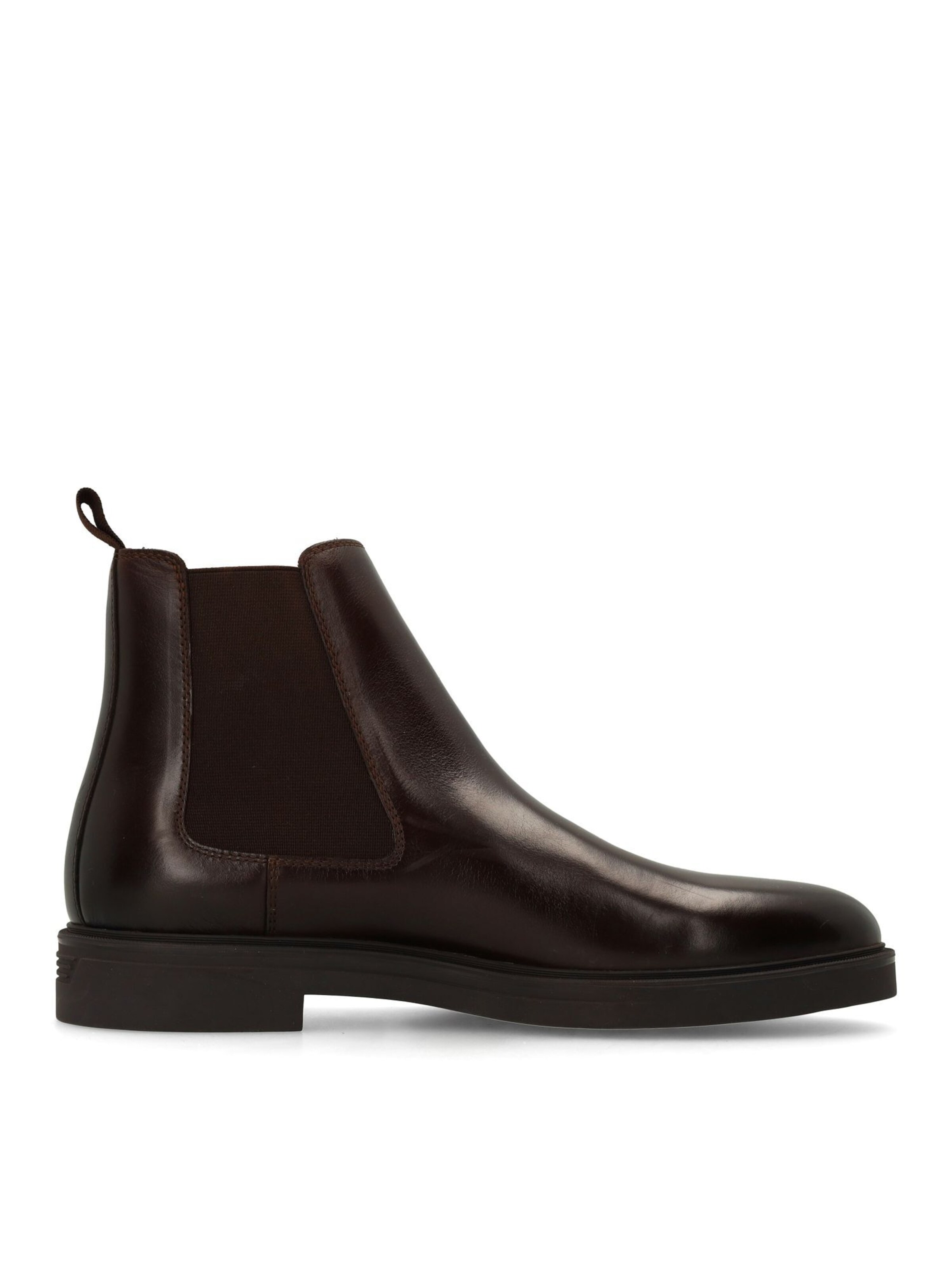 MANFIELD Chelsea boots in Bruin