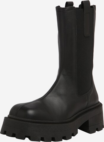 Chelsea Boots 'Dessie' Bianco en noir