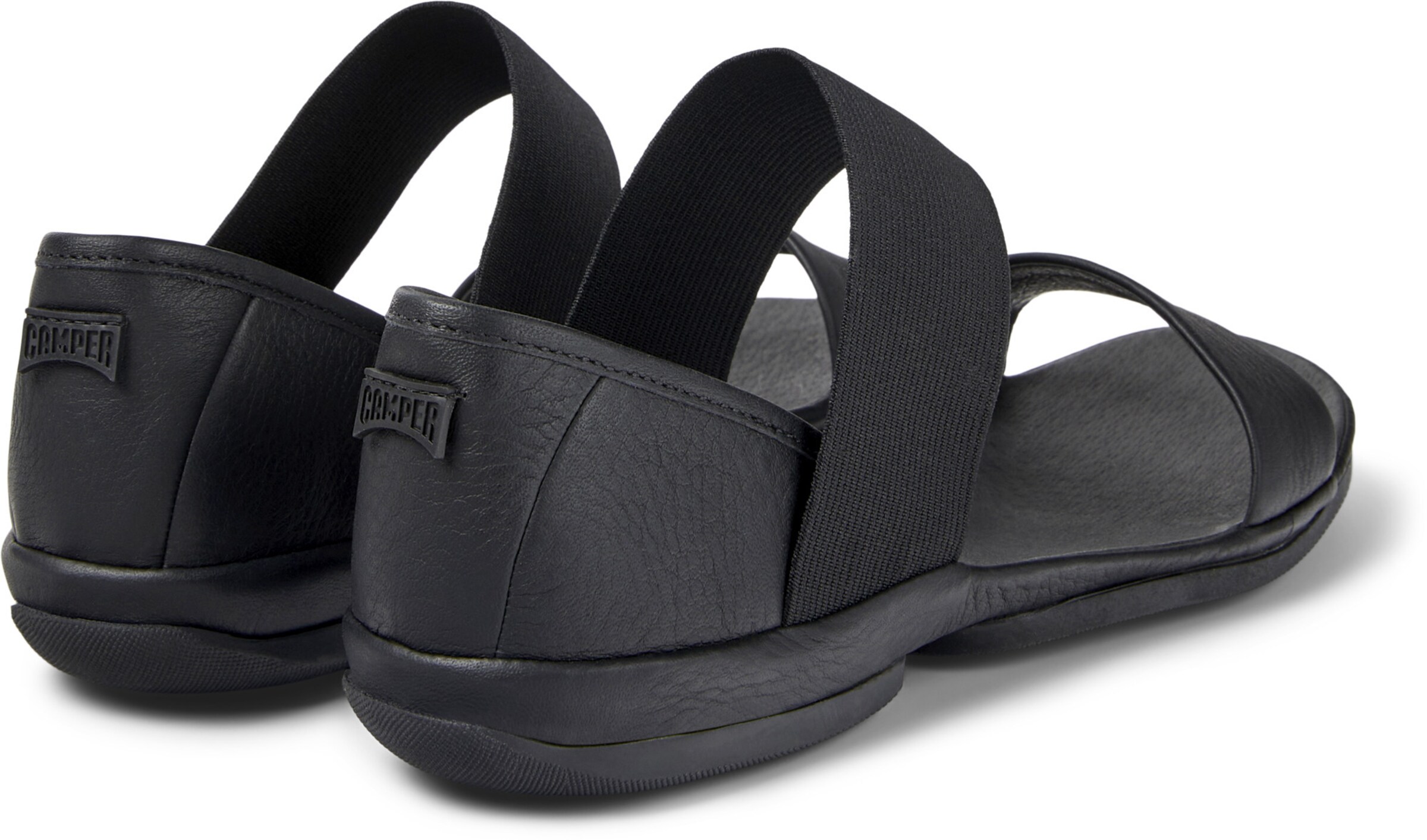 CAMPER Remmisandaalit 'Right Nina' värissä musta