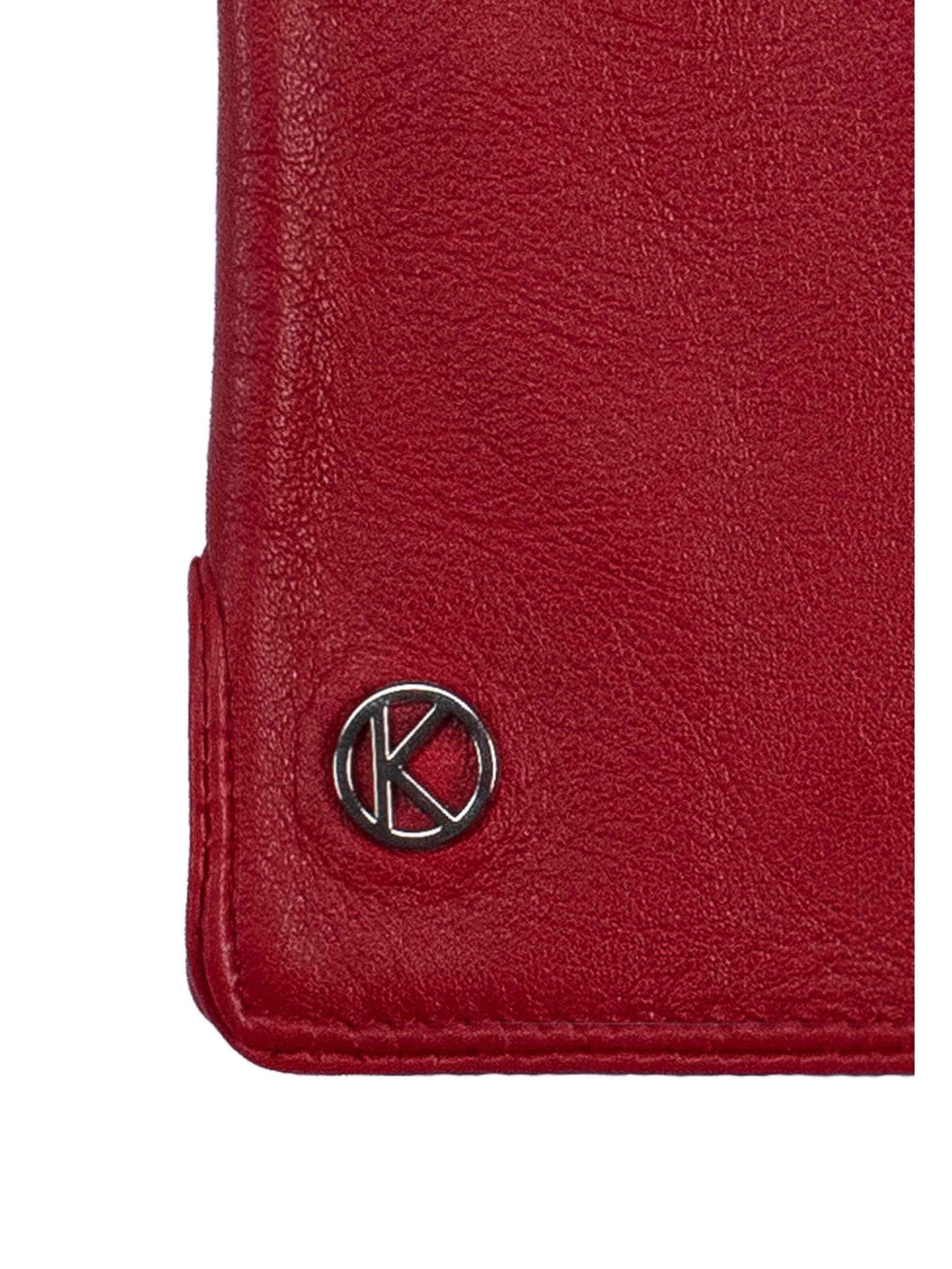 KESSLER Full Finger Gloves in Red