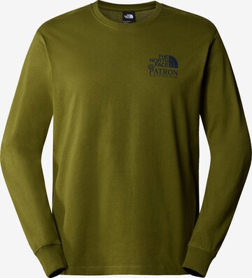 THE NORTH FACE Performance Shirt 'NATURE' in Green: front