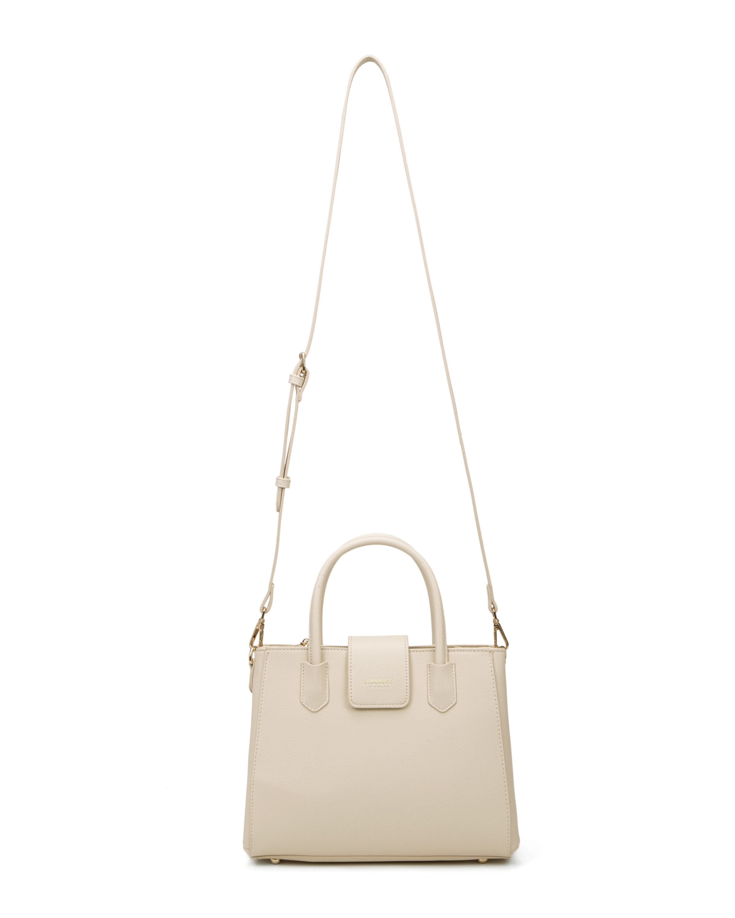 Diana&Co. Handtas in Beige: voorkant