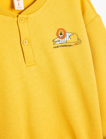 Koton Sweatshirt in Gelb