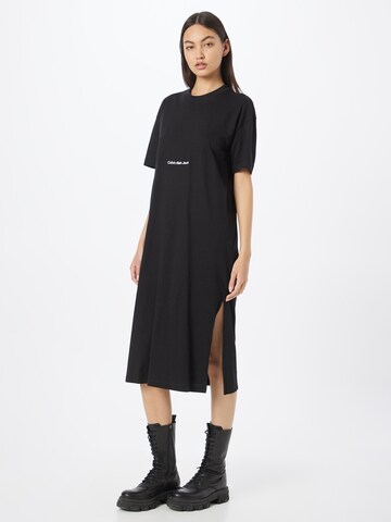 Robe Calvin Klein Jeans en noir : devant