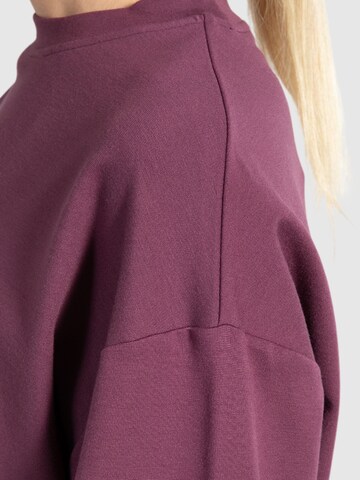 Smilodox Sweatshirt 'Althea' in Purple