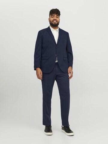 Jack & Jones Plus Slimfit Κουστούμι 'FRANCO' σε μπλε: μπροστά