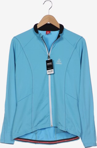 Löffler Sweatshirt & Zip-Up Hoodie in XL in Blue: front
