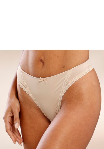 s.Oliver Thong in Beige: front