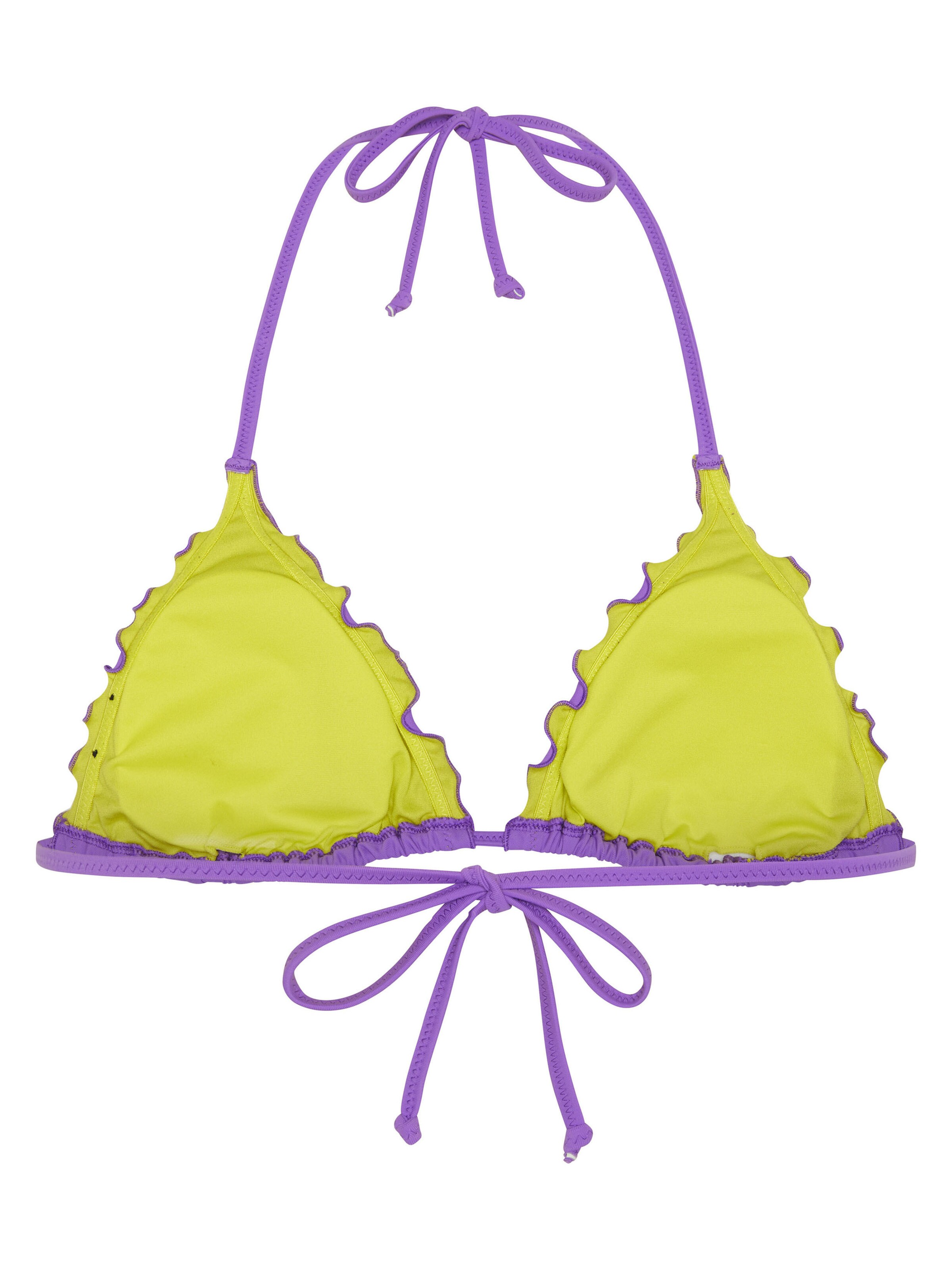 CHIEMSEE Triangel Bikinitop in Lila