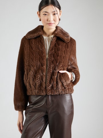 Liu Jo Between-season jacket in Brown: front
