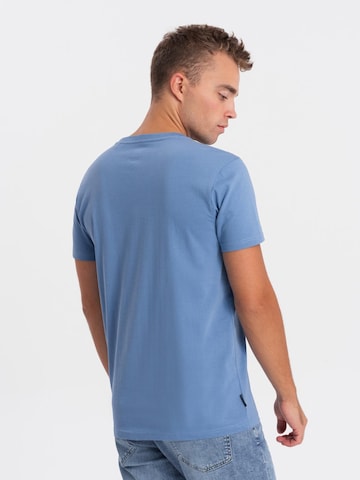 Ombre Shirt in Blauw