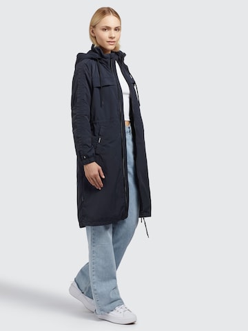 khujo Between-Seasons Coat 'VOYA4' in Blue