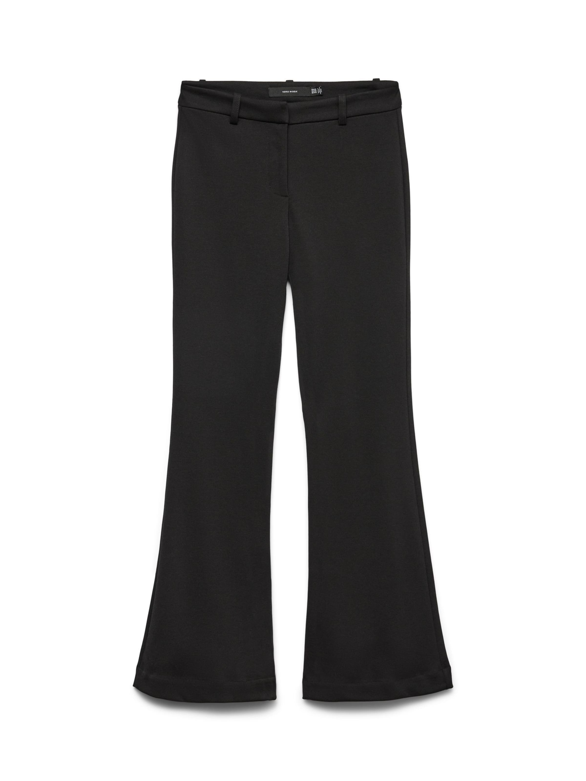 VERO MODA - Acampanado Pantalón 'VMDARIA' en negro: frente