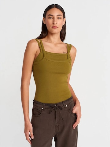 Dilvin Top in Green