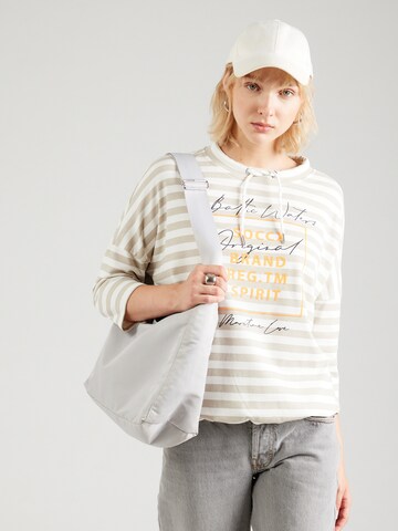 Soccx Sweatshirt in Beige: front