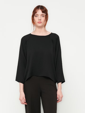 DRYKORN Shirt 'NIALINI 10' in Black: front