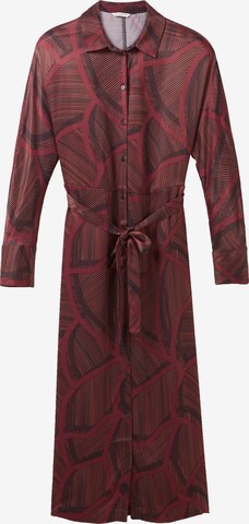 Robe-chemise TOM TAILOR en rouge : devant