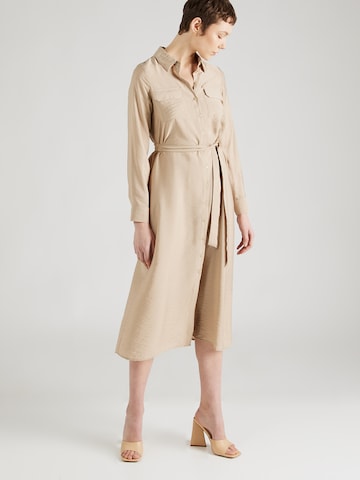 VERO MODA Blousejurk 'JOSIE' in Beige: voorkant