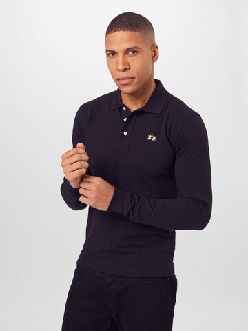 La Martina Shirt in Black: front