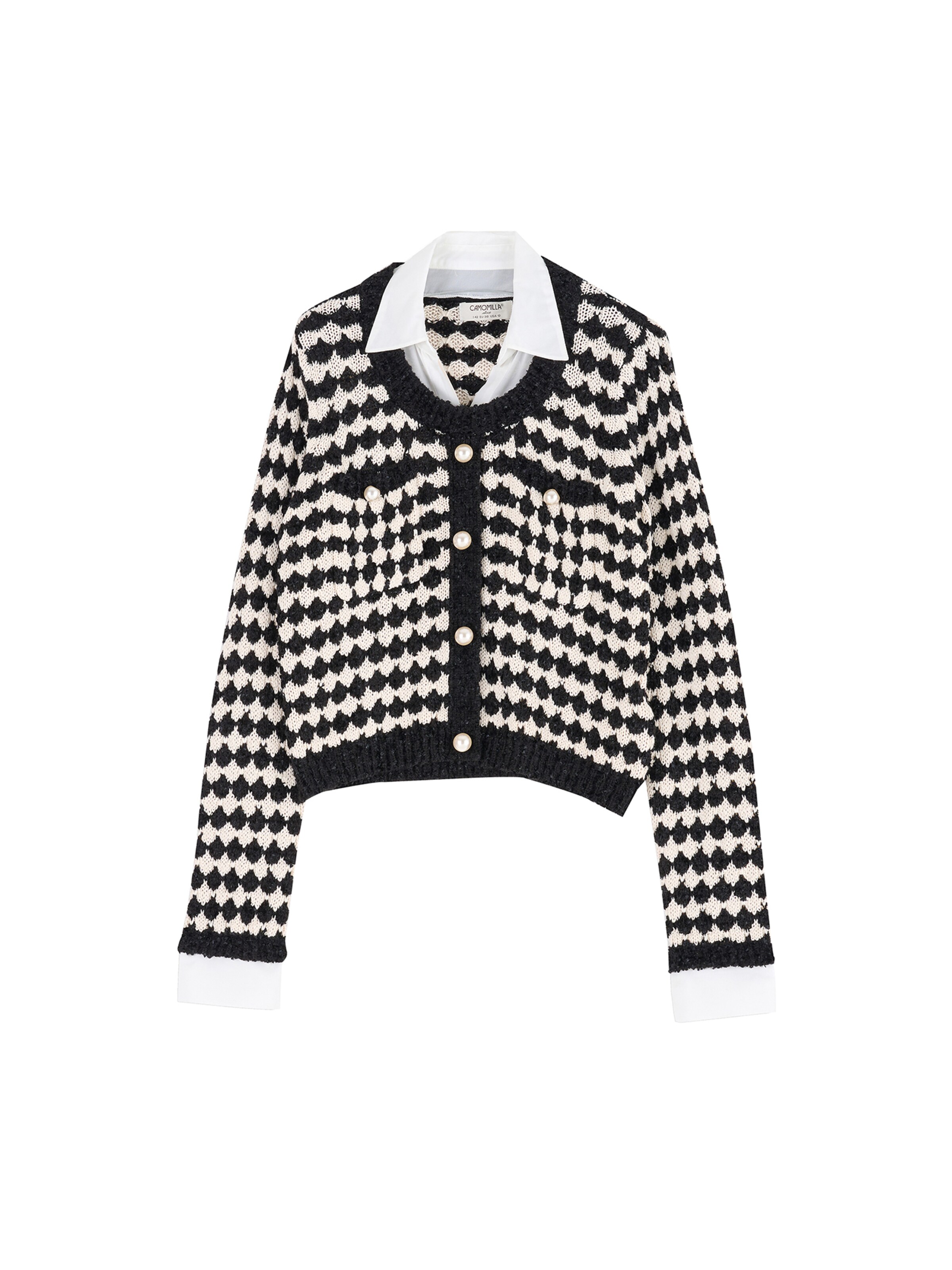 Camomilla Italia Pullover Oder Sweater in Schwarz: Vorderseite