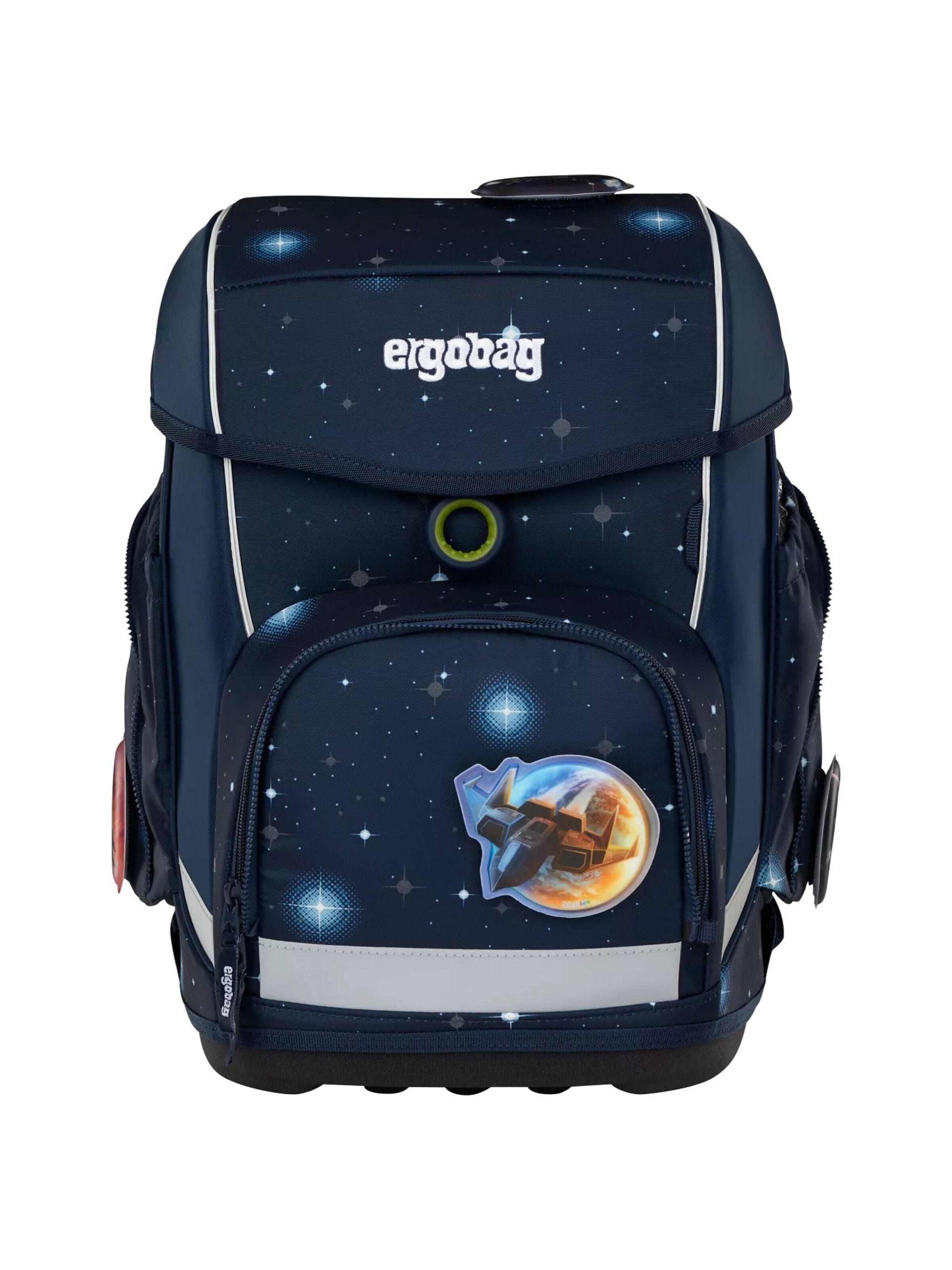ergobag Rucksack 'Schulranzen-Set cubo Set'‌‌‌‌‌ in Blau