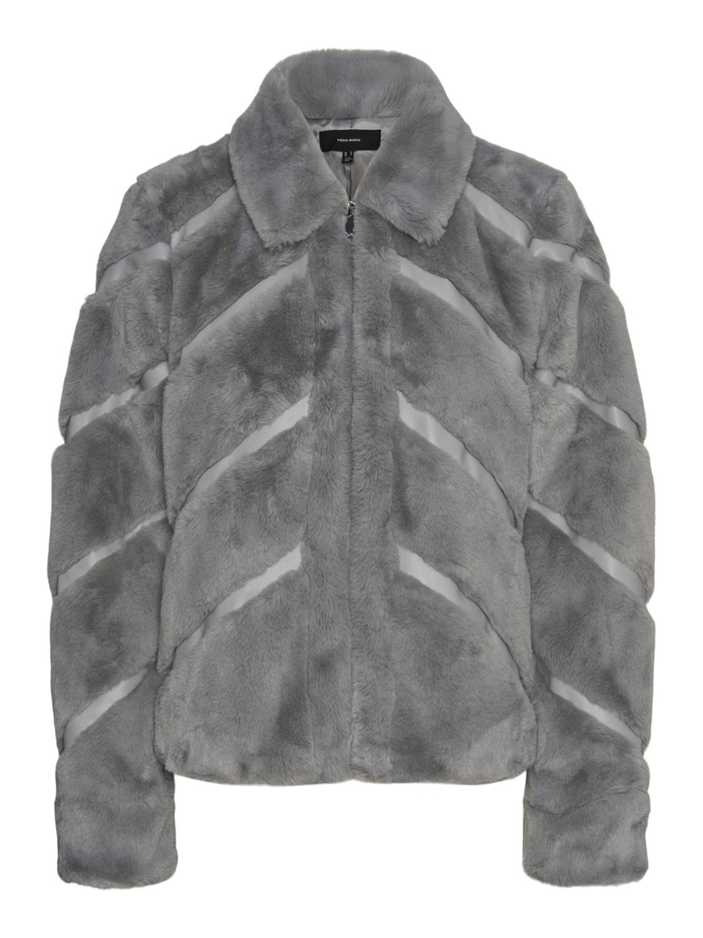 VERO MODA Übergangsjacke in Grau: Vorderseite