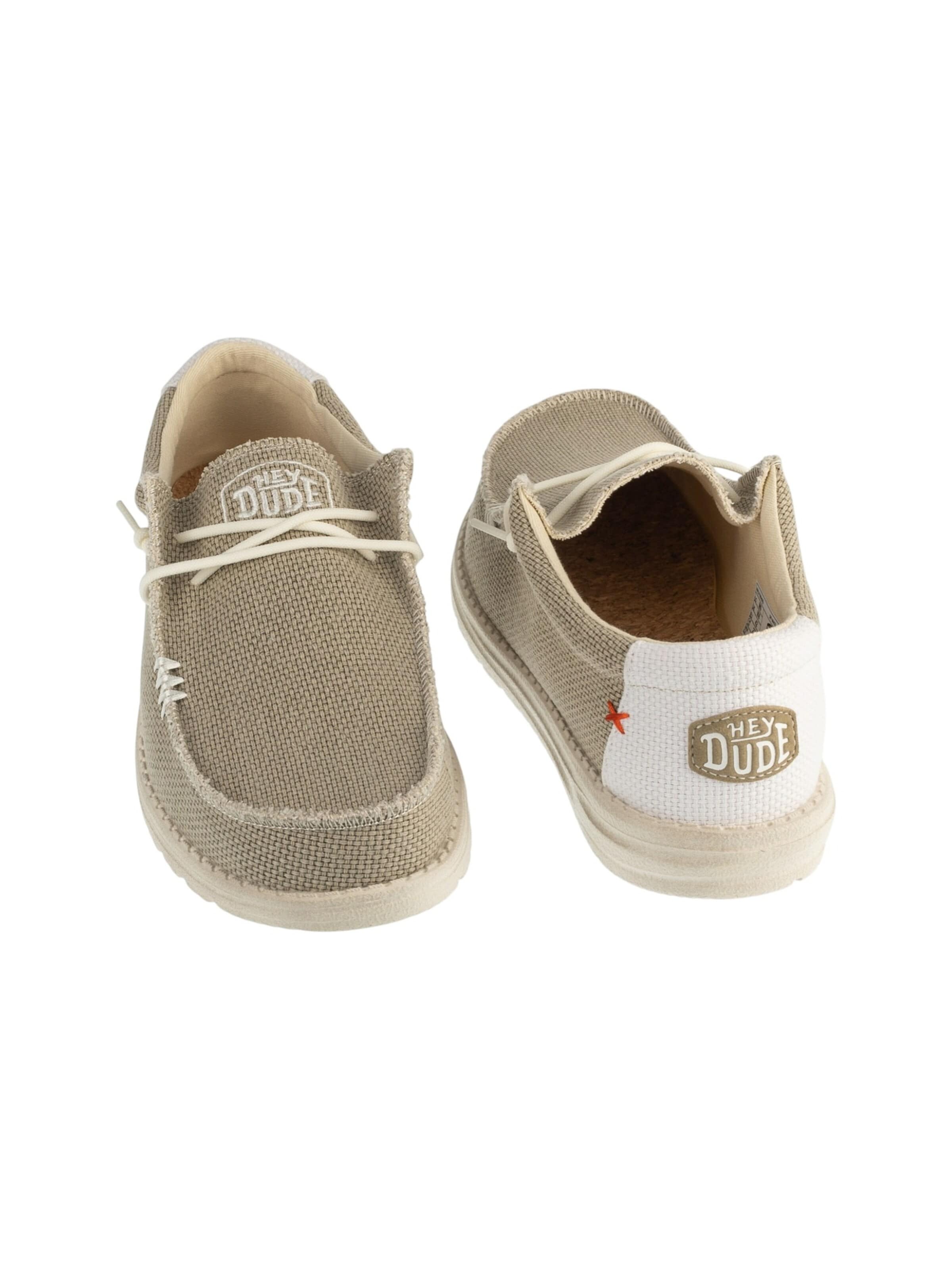 HEY DUDE Mocassins 'Hey Dude Wally Braided' in Beige