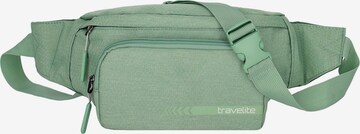 TRAVELITE Fanny Pack 'Kick Off' in Green: front