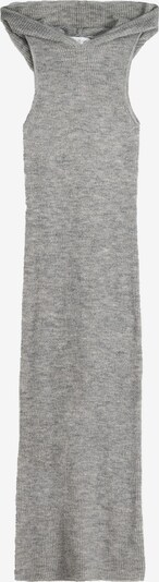 Bershka Robes en maille en gris, Vue avec produit