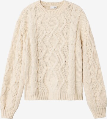 NAME IT Pullover i hvid: forside