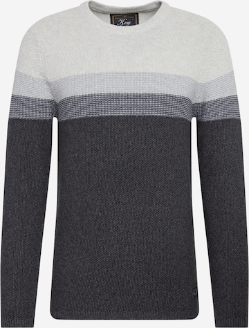 Key Largo Sweater 'Hansi' in Grey: front