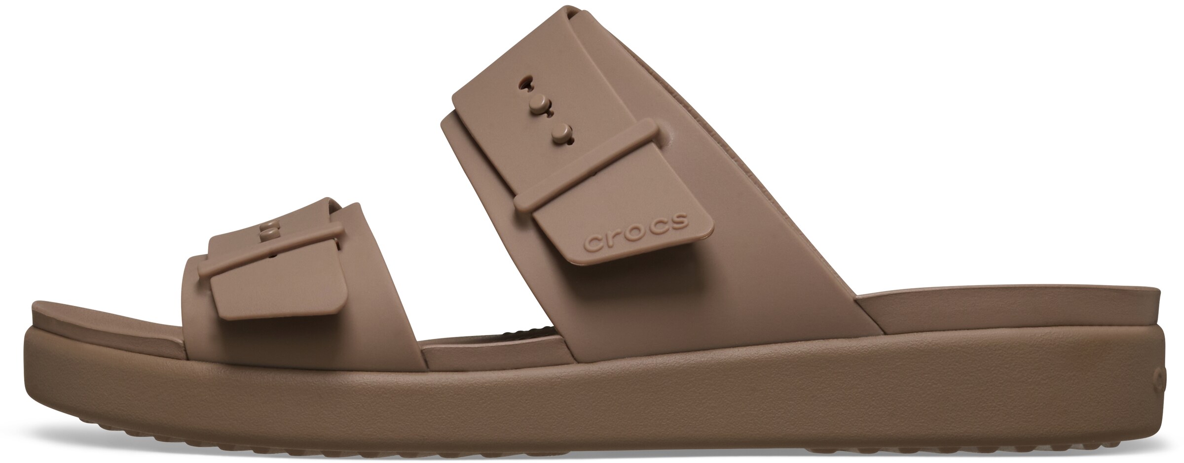 Crocs Pantolette 'Brooklyn' in Braun