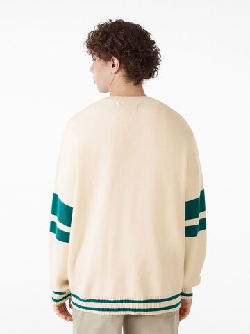 Bershka Sweatshirt in Beige