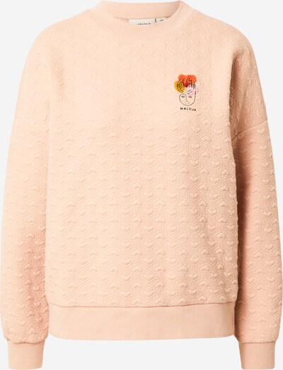 Maloja Sports sweatshirt in Saffron / Orange / Pink / Dusky pink / Black, Item view