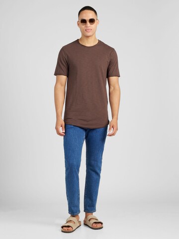 Only & Sons Shirt 'BENNE' in Bruin