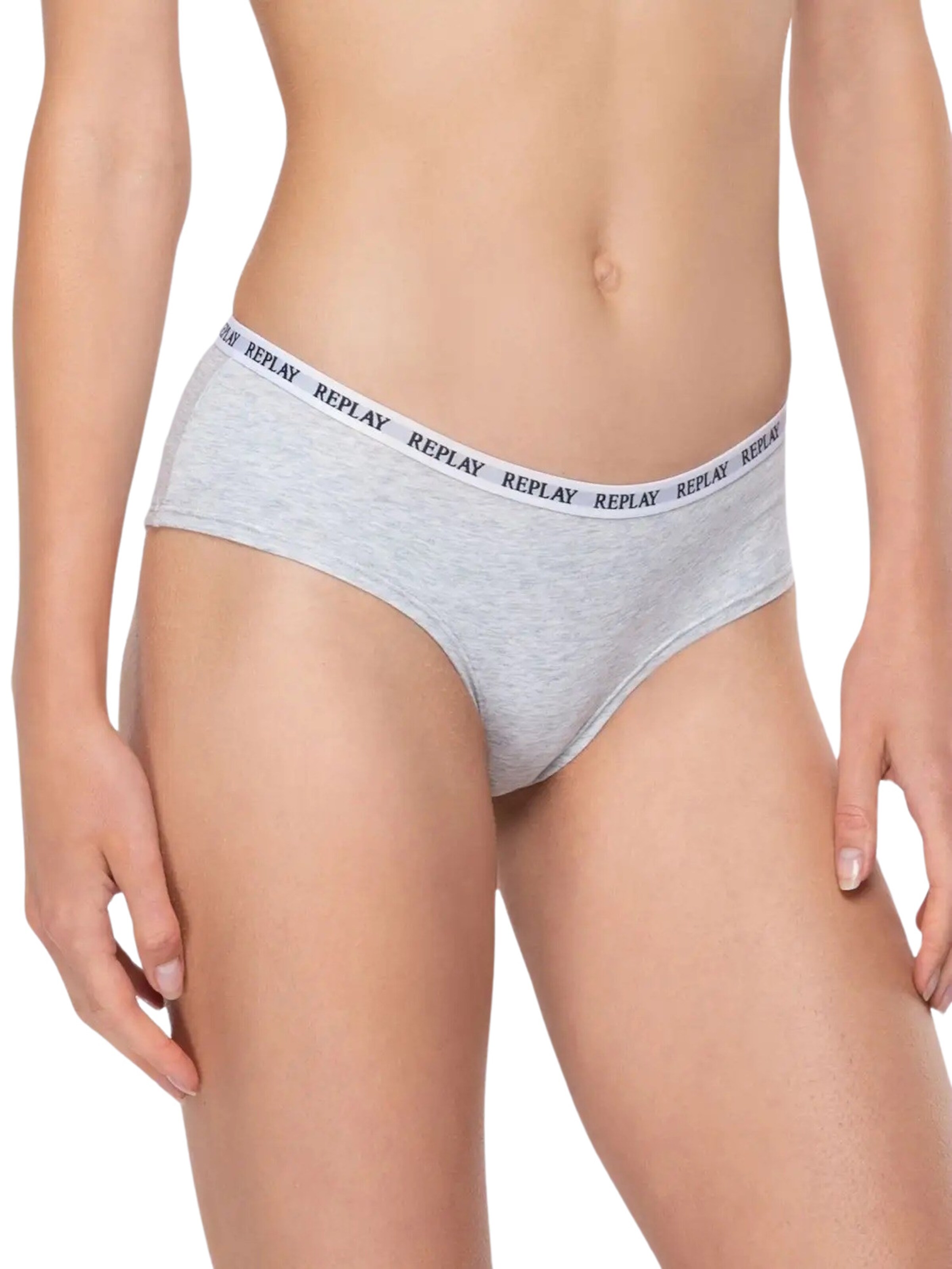 Slip di REPLAY in grigio: frontale