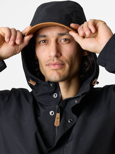 SWEDEMOUNT Veste outdoor 'Sarek' en XXL en noir, Vue avec produit